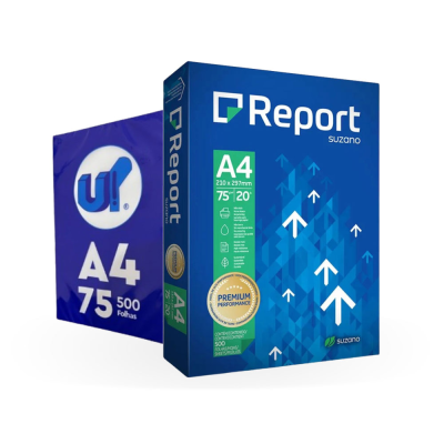 Papel Sulfite Report Premium A4 75g 500 folhas