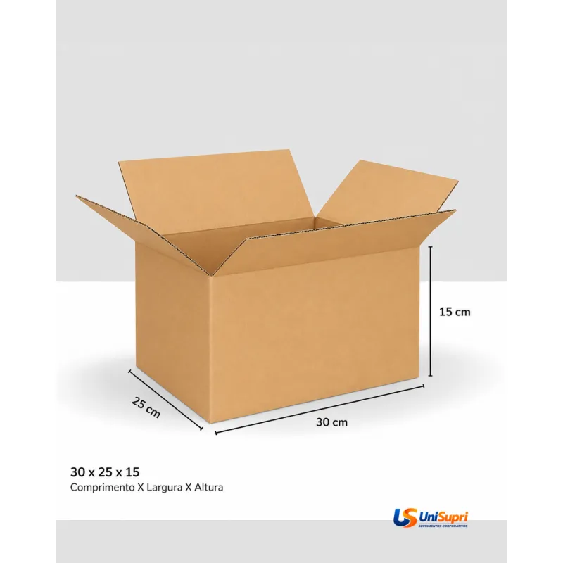Caixa de Papelão Tipo Maleta 30x25x15 para envio