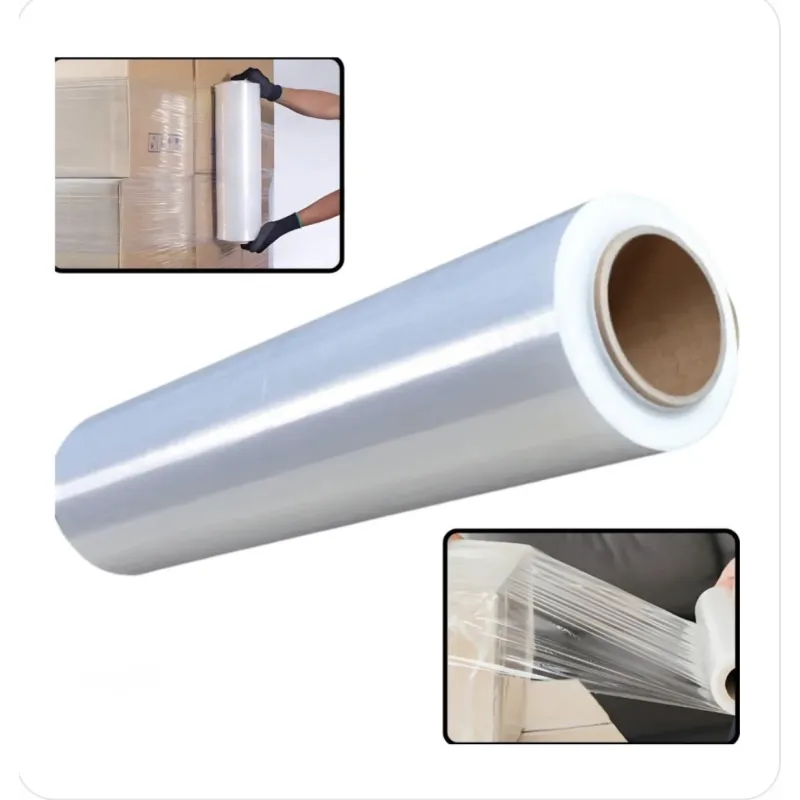Filme Stretch 500 mm X 0,025 Virgem 3kg Filme (100 METROS) + Tubete