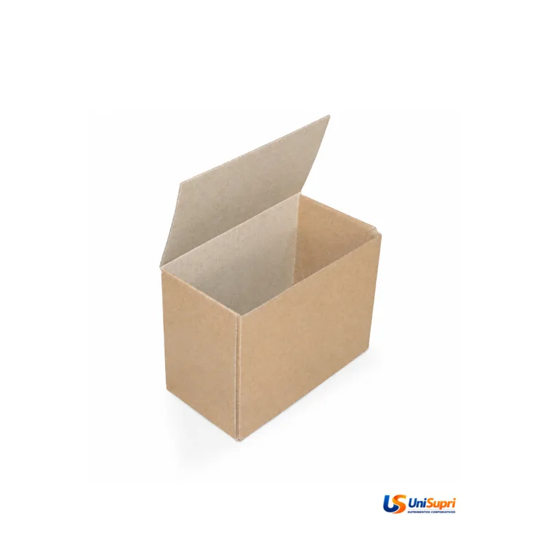 Caixa de Papelão Tipo Econômica 18x13x9 cm Ideal para Mercado Envios e E-commerce