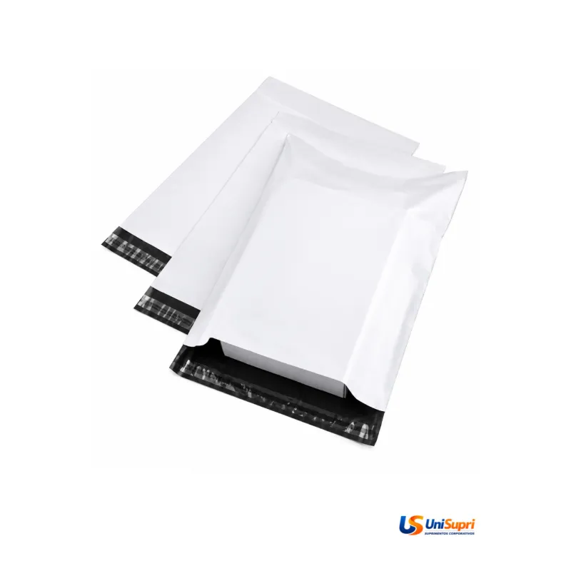 Envelope de Segurança Branco Liso 15x25 cm — Ideal para E-commerce