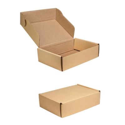 Caixa de Papelão 24x16x4 cm Fechamento Tipo Sedex para Envio E-commerce