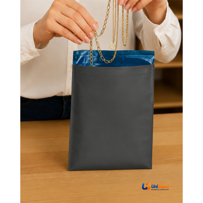 Envelope de Segurança Preto Liso 20x30 cm — Ideal para E-commerce