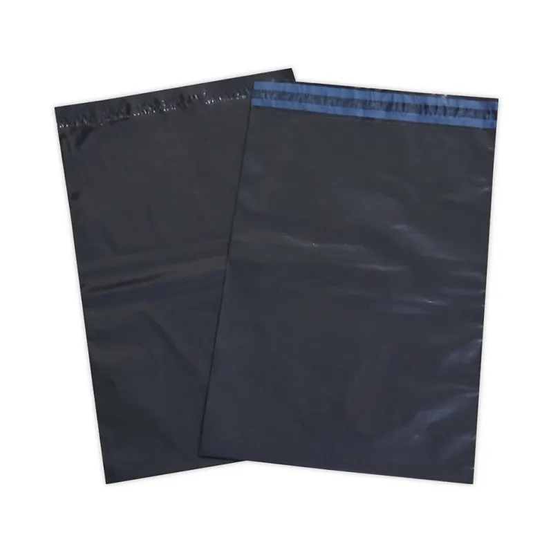 Envelope de Segurança Preto Liso 20X20cm— Ideal para E-commerce