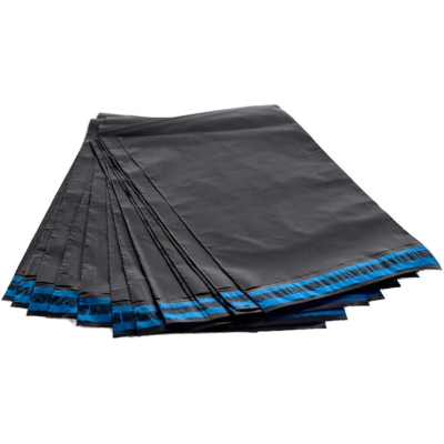 Envelope de Segurança Preto Liso 13X25 cm — Ideal para E-commerce